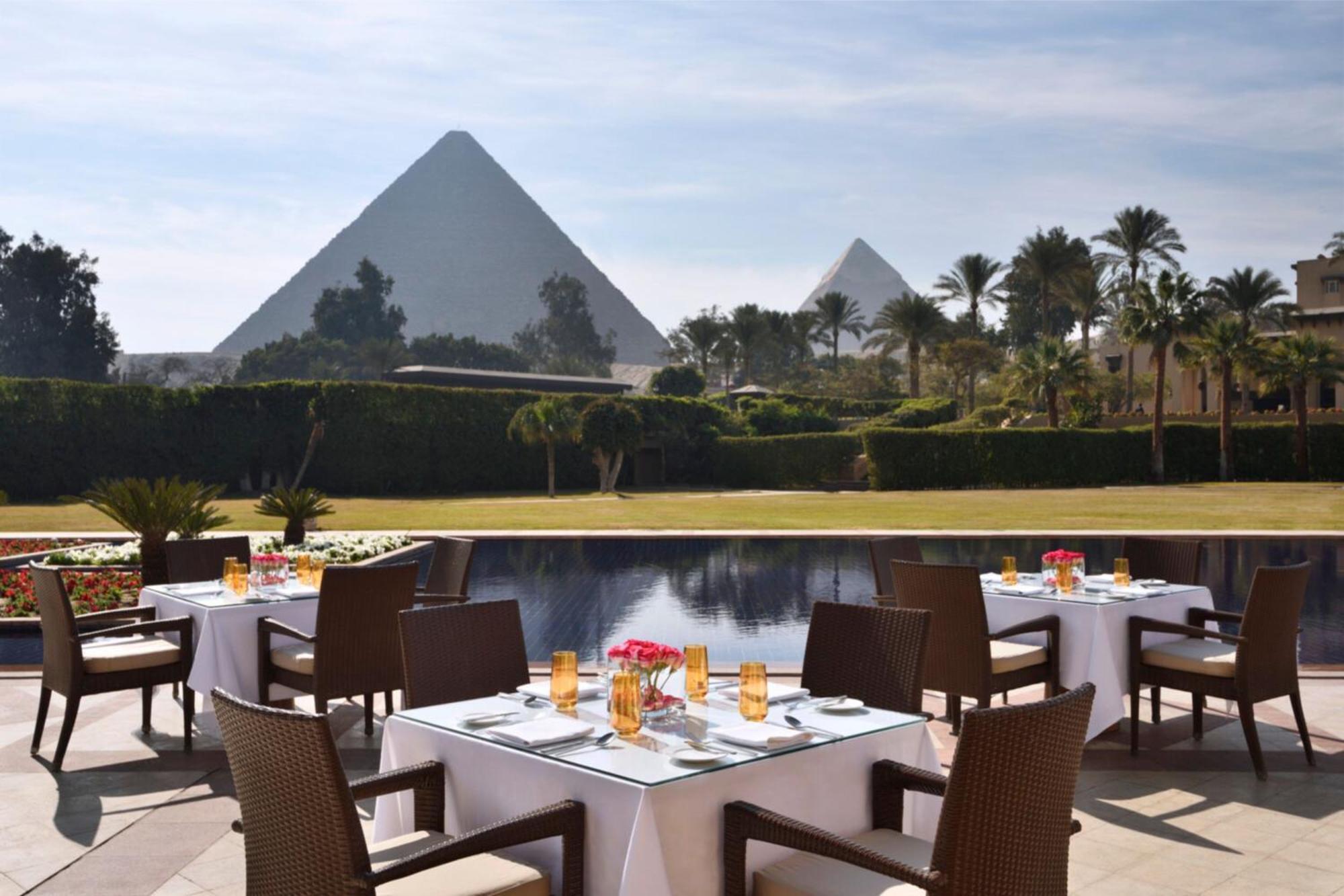 Marriott Mena House, Cairo Hotel Giza Exterior photo The Pyramids Marriott Resort